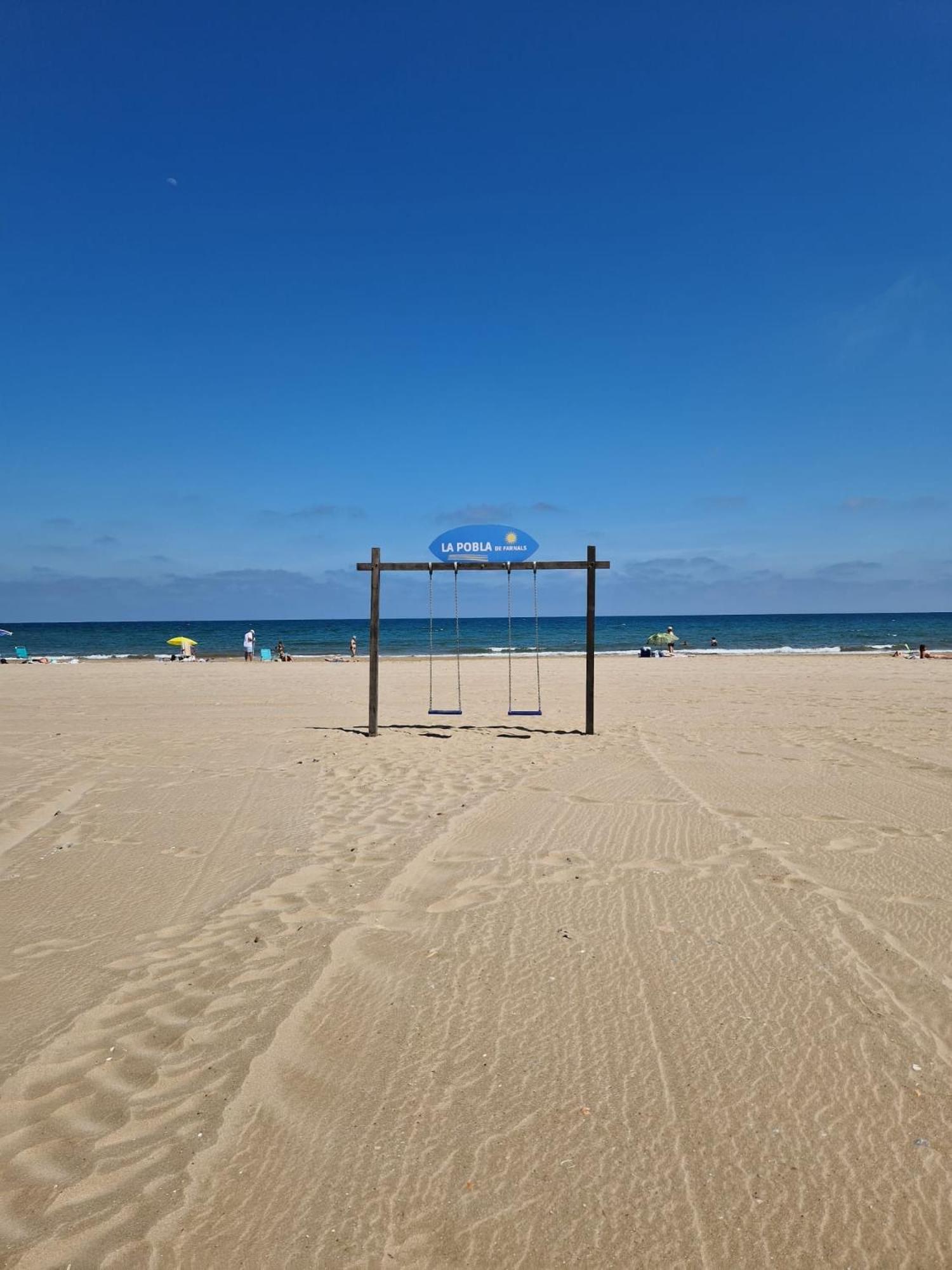 Apartamento Barbacoa, Piscina Y Playa Puebla de Farnals Extérieur photo
