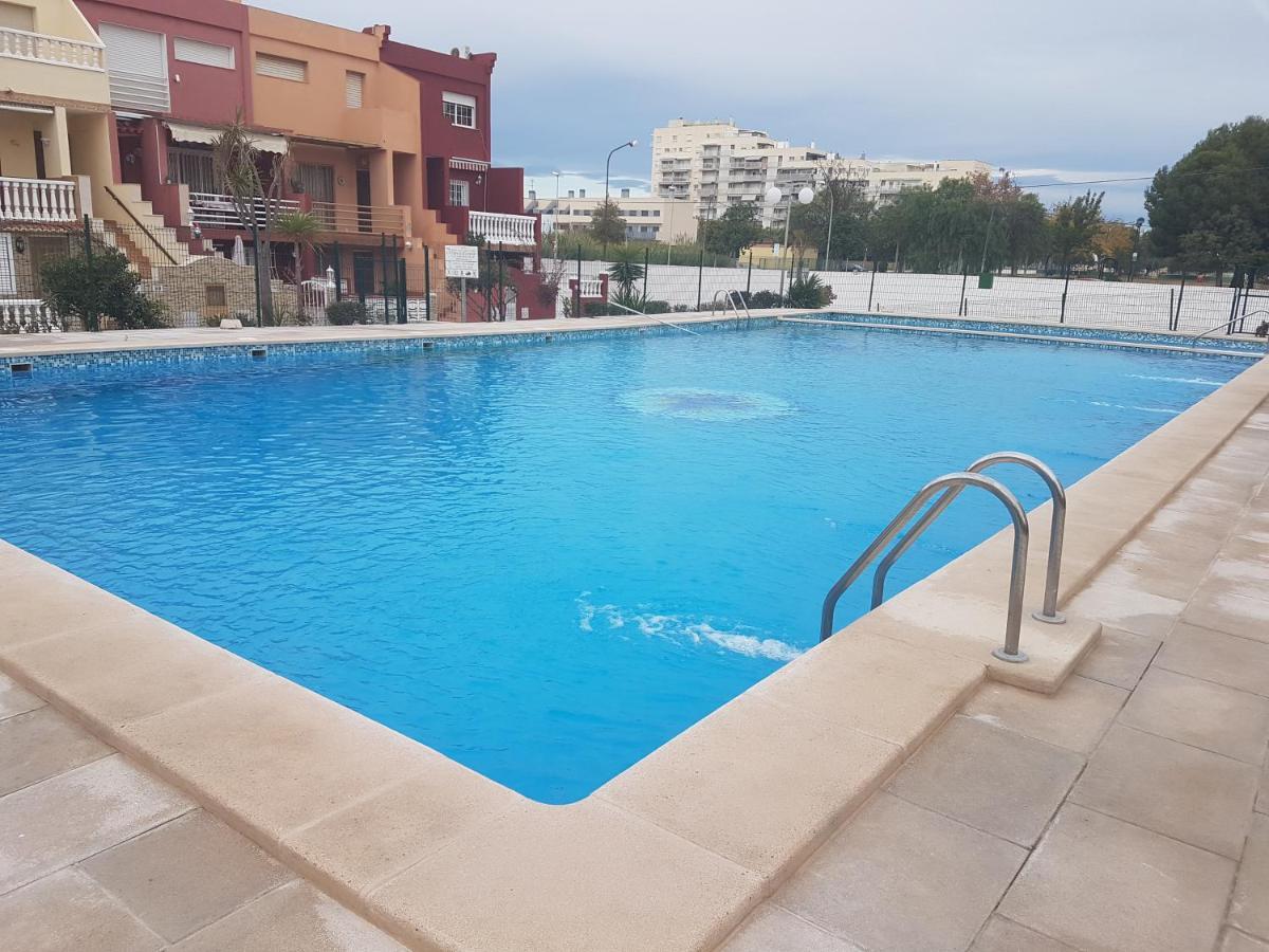 Apartamento Barbacoa, Piscina Y Playa Puebla de Farnals Extérieur photo